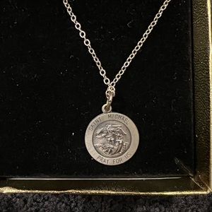 Saint Michael Pendant with Chain